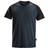 Snickers Workwear Tofarvet T-shirt 2550 navy/sort, 25509504006