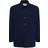 Ami Paris Overshirt with Print - Nautic Blue