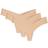 Commando Classic Thong 3-pack - Beige