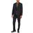 Van Heusen Men's Flex Plain Slim Fit Suits - Deep Black