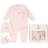 Lillelam Baby Hentesett Ull - Rosa