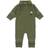 Lillelam Classic Merino Babysuit - Olive