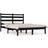 vidaXL Solid Pine Sengeramme 200x200cm