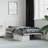 vidaXL Metal Bed Frame with Headboard 75 x 190 cm