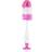 BabyOno Take Care Brush for Bottles and Teats børste til rensning 2-i-1 Pink 1 stk