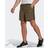 adidas Train Essentials Piqué 3-Stripes Training Shorts Olive Strata Black