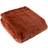 Paoletti Empress Faux Fur Blankets Brown, Natural