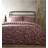 Furn Skandi Woodland King Duvet Cover White, Red