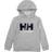 Helly Hansen Kid's Logo Hoodie - Grey Melang (40453-949)