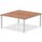 Evolve B2B Silver Frame Writing Desk