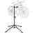 Relaxdays Bicycle Stand with Tool Storage for Bike Maintenance and Folding and Adjustable 4 Legs Steel Black