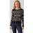 Vero Moda Pullover 'Nova' - Sort/Hvid