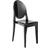 Kartell Victoria Ghost Spisebordsstol Blank Sort Køkkenstol