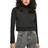 Urban Classics Interlock Short Turtleneck Crew - Black