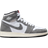 Nike Air Jordan 1 Retro High OG GS - Black/White/Light Smoke Grey/Fire Red