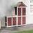 vidaXL Tool Shed Set Organiser Sentry Shed (Building Area )