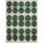 Layered Stig Lindberg Berså Wool Carpet 250 x 350 cm Natural, Green cm
