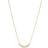 Georg Jensen Signature Necklace - Gold/Diamonds