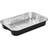 Diverse Foliebakke sort/alu 1900ml 293x193x45mm 400stk/pak