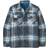 Patagonia M's Insulated Organic Cotton MW Fjord Flannel Forestry: Ink Black