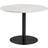 Actona Corby Round with White and Black Base Dining Table