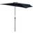 OutSunny 3m Half Round Parasol Garden Umbrella