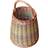 RED HAMPER Hamper S038/HOME Large Wicker Berry Collecting Basket
