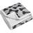 Dreamscene OHS Bone Print Pet Sherpa Fleece Fluffy Blankets Grey, Black, Orange