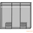 WIMEX Fly 6 Door Wardrobe