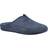 Cotswold Blackbird Mule Slipper Navy