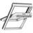 Velux FK06 GGU 0070 Aluminium Vridfönster 3-glasfönster 66x118cm