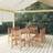 vidaXL 5 Piece Garden Patio Dining Set, 1 Table incl. 4 Chairs