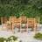 vidaXL 7 Garden Patio Dining Set, 1 Table incl. 6 Chairs