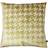 Ashley Wilde Nevado Velvet Jacquard Cushion Complete Decoration Pillows Gold