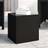 vidaXL Black Outdoor Side Table