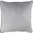 Paoletti Meridian Soft Piped Complete Decoration Pillows Silver, Blue