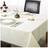 Emma Barclay Chequers Tablecloth Beige, White, Green