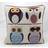 Alan Symonds Owls Cushion Cover Multicolour