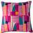 Riva Home Barcelona Art Geometric Piped Cushion Complete Decoration Pillows Pink