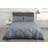 Rapport Balmoral Luxury King Set 2 Pintuck Duvet Cover Silver, Grey