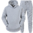 Men's Tracksuit 2 Piece Hoodie - Grey