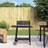 vidaXL Charcoal bbq Grill Wheels