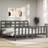 vidaXL Frame with Headboard