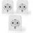 Nedis SmartLife Smart Plug 3-pak
