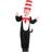 Smiffys Kids Cat in the Hat Jumpsuit