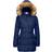 Wenven Women's Winter Thicken Puffer Coat Warm Jacket - Blue