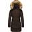 Wenven Women's Winter Thicken Puffer Coat Warm Jacket - Coffee