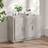 vidaXL Concrete Engineered Sideboard