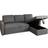 Humza Amani Reegan L Shaped Sofa 221cm