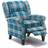 Eaton Tartan Recliner Armchair